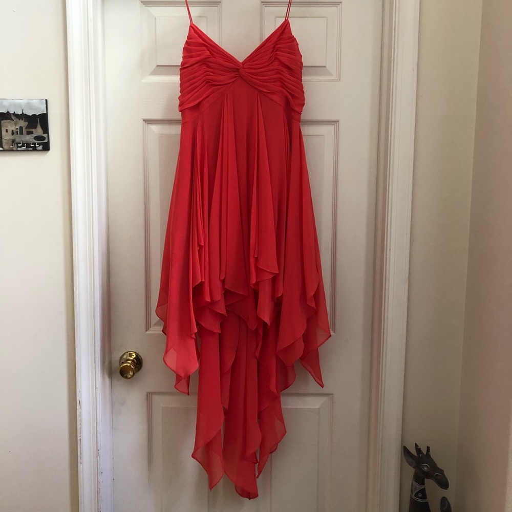 Cache Neon Salmon Dress